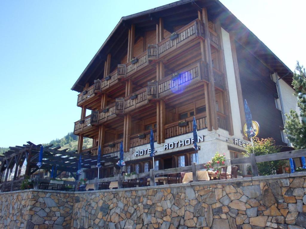 Hotel Restaurant Rothorn Visperterminen Екстериор снимка