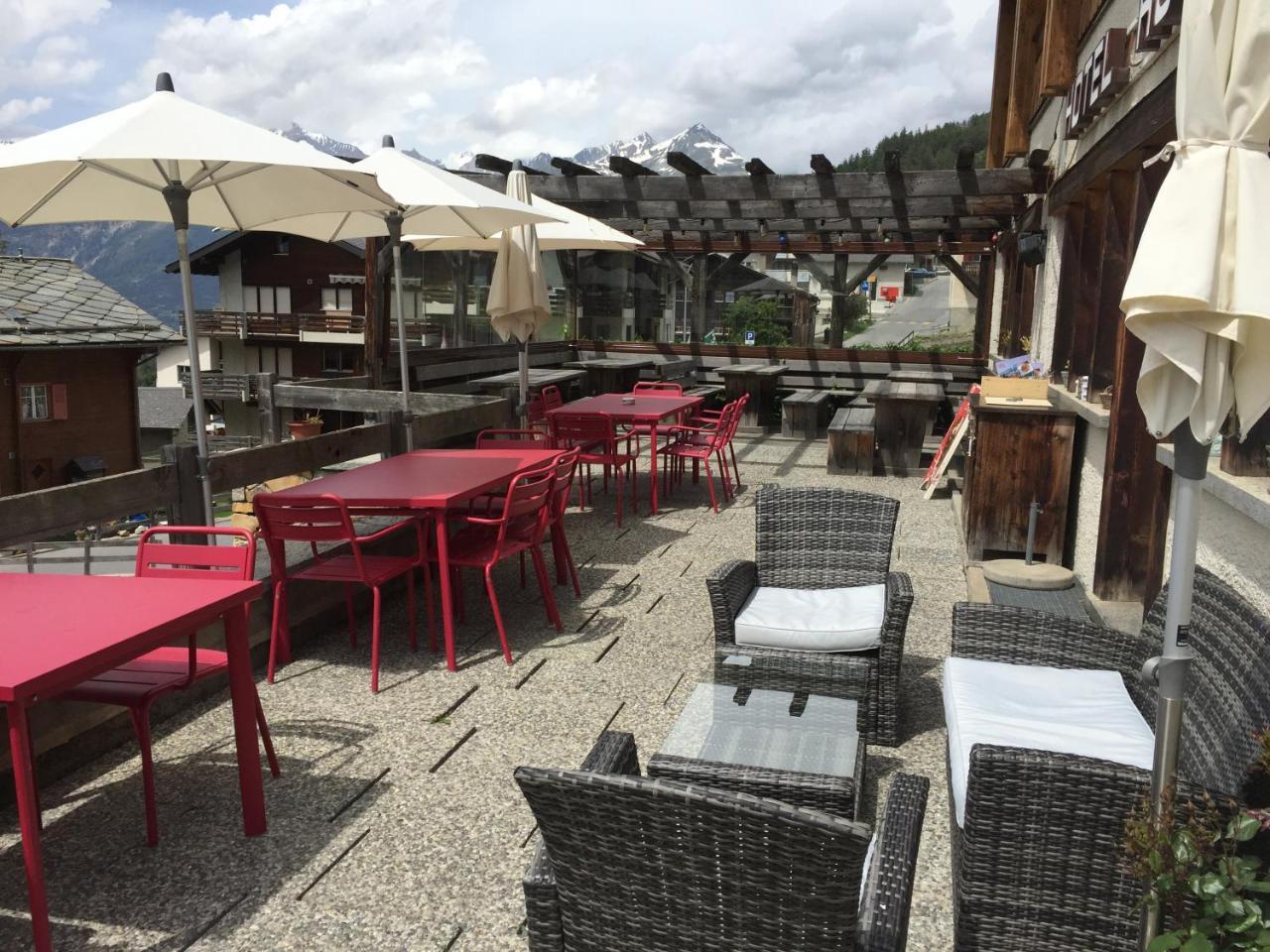 Hotel Restaurant Rothorn Visperterminen Екстериор снимка